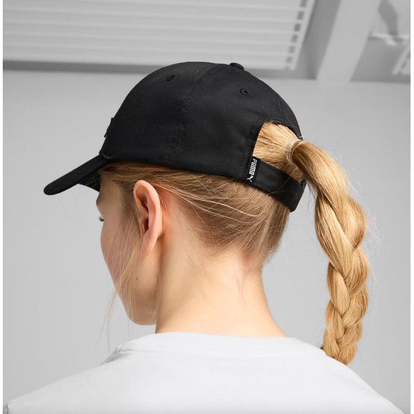 Czapka juniorska Ess Metal Cat BB Cap Puma - Wild Berry