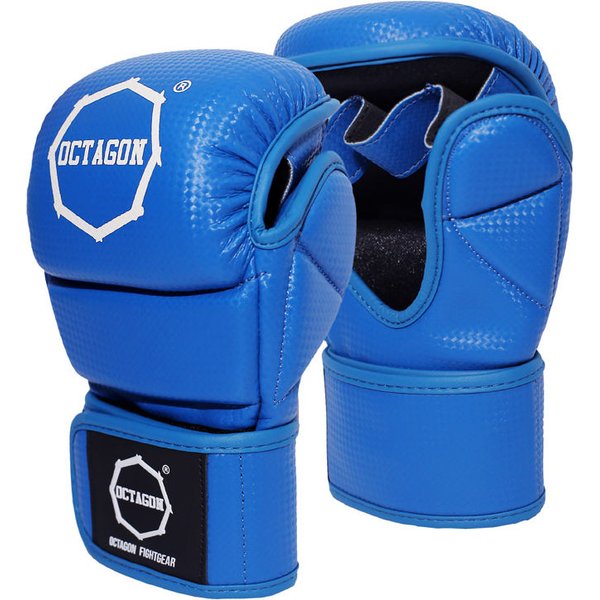 Rękawice sparingowe do MMA Kevlar Octagon - blue