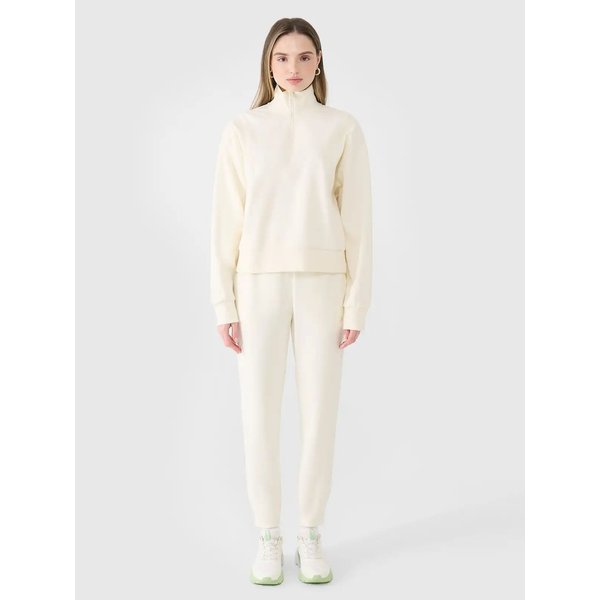 Bluza damska TSWSF1545 4F - złamana biel