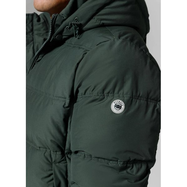 Kurtka męska Duncan Quilted Hooded Jacket Pitbull West Coast - Dark Olive