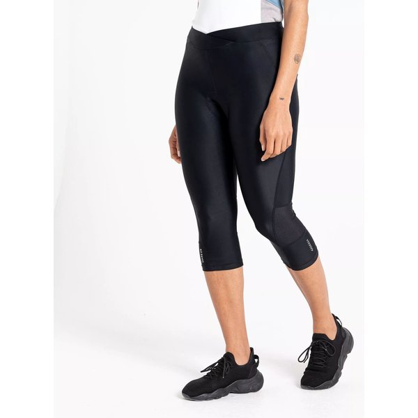 Legginsy rowerowe Worldly Capri 3/4 Dare2B - black