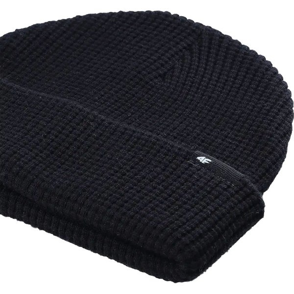 Czapka ACAPM465 4F - głęboka czerń