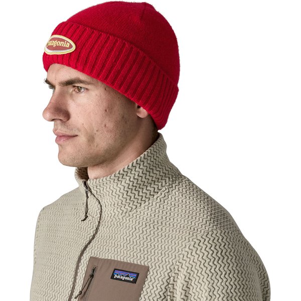 Czapka Brodeo Beanie Patagonia - red