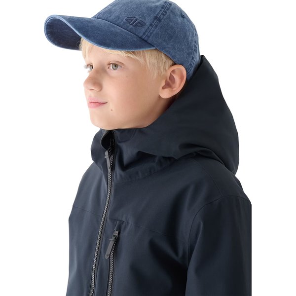 Kurtka chłopięca TJACM157 4F - głęboka czerń