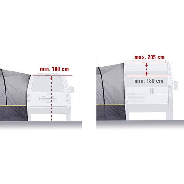 Wiata samochodowa Trento 2 High Peak