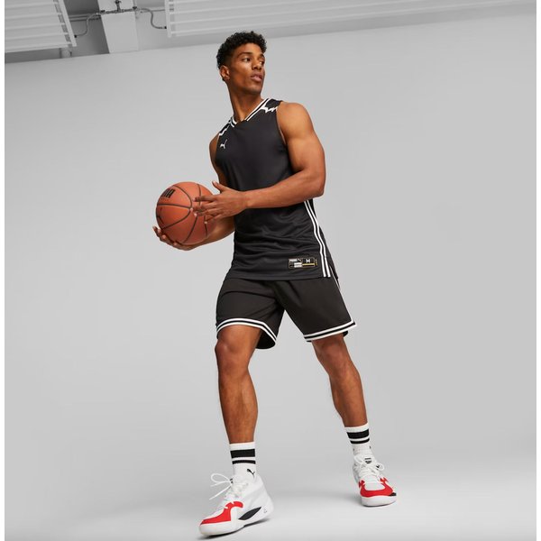 Bezrękawnik męski Hoops Team Game Jersey Puma - Black