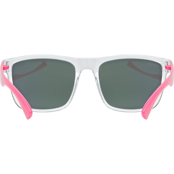 Okulary przeciwsłoneczne juniorskie Rookie Uvex - clear/pink