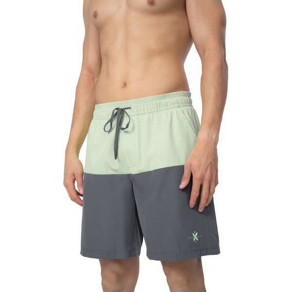 Spodenki kąpielowe męskie 4FSS23UBDSM030 4F - soczysta zieleń