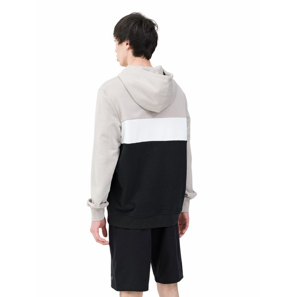 Bluza męska 4FWSS24TSWSM1032 4F - ciepły jasny szary