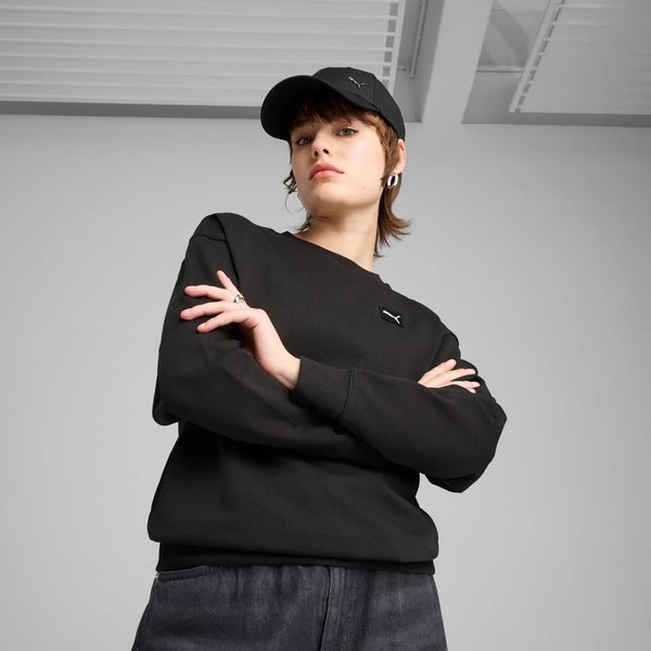 Czapka z daszkiem Ess Metal Cat Puma - black