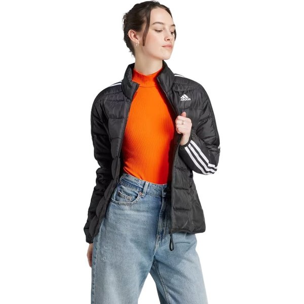 Kurtka puchowa damska Essentials 3-Stripes Light Down Adidas - Black