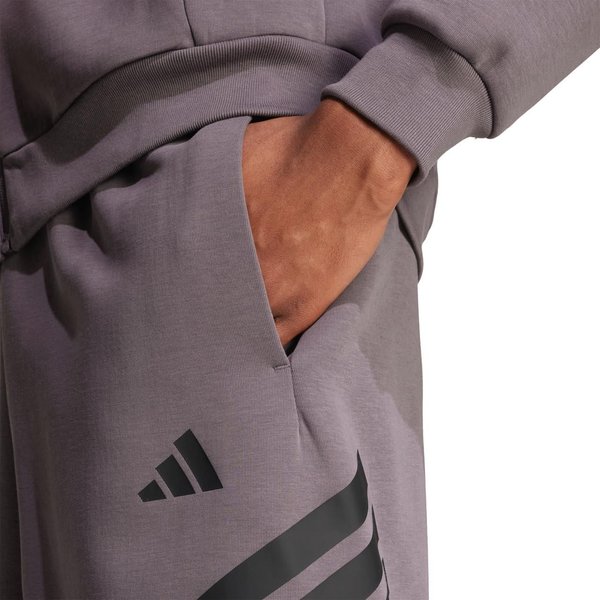 Spodenki męskie Future Icons 3 Stripes Adidas - szary