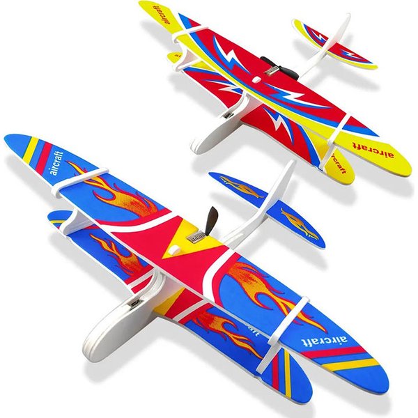 Samolot latający styropianowy z silnikiem LED