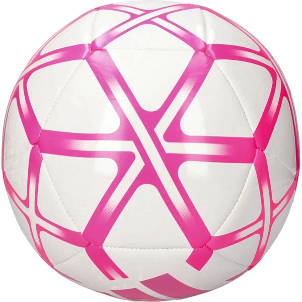 Piłka nożna Starlancer Club 4 Adidas - biało-różowa
