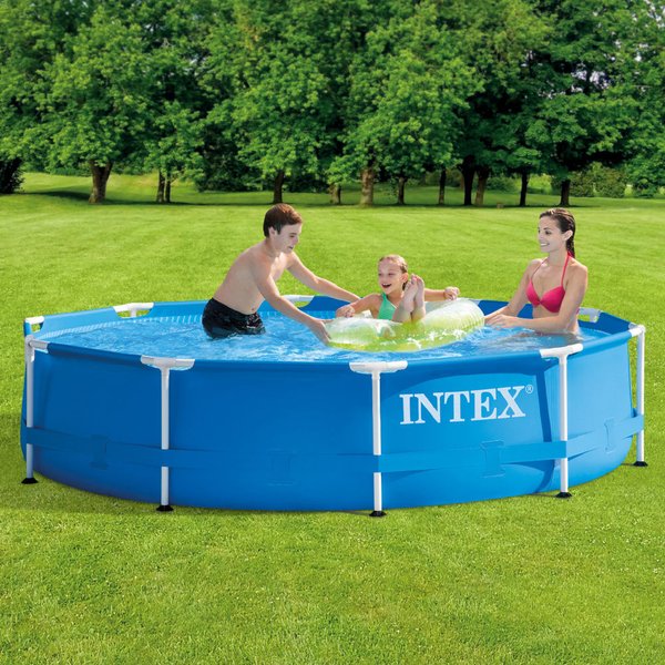 Basen stelażowy 305x76cm Metal Frame z pompą 3w1 28202 Intex