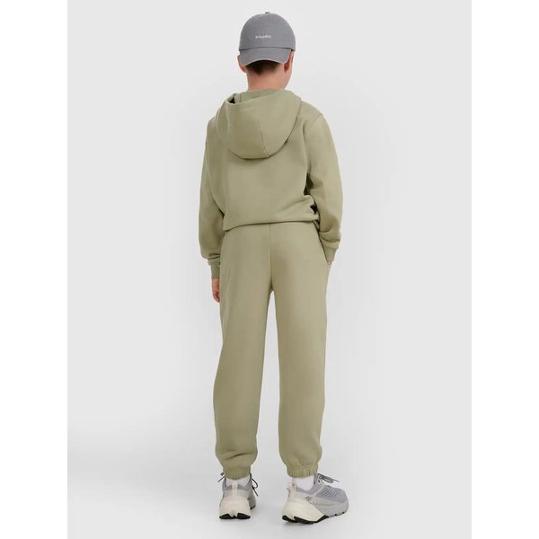 Spodnie dresowe chłopięce TTROM1245 4F - jasna zieleń