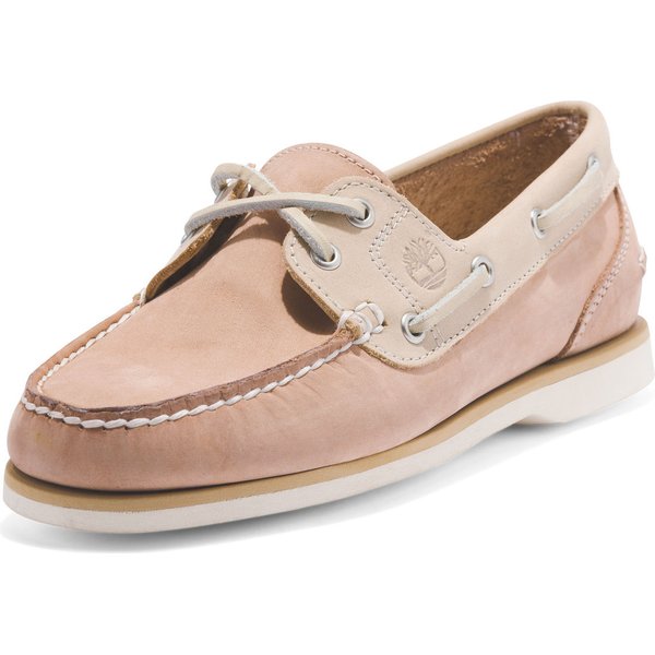 Buty, mokasyny Classic Boat 2-Eye Timberland - różowe