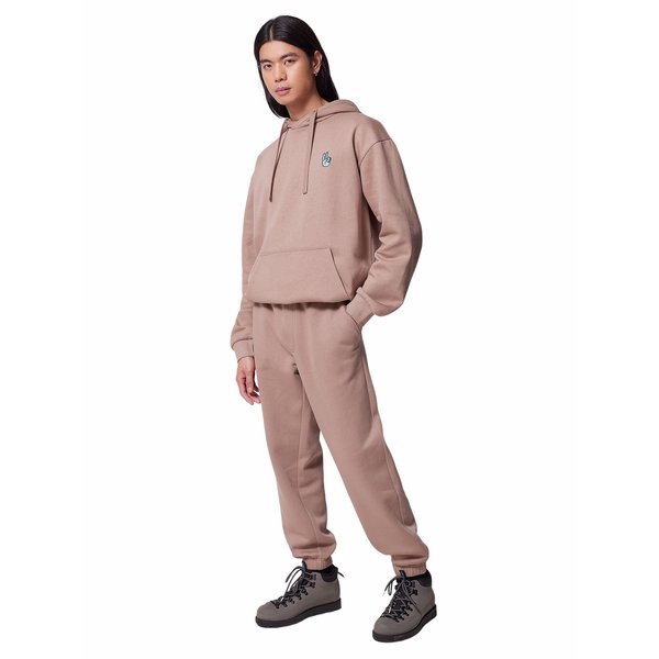 Spodnie dresowe męskie OTHWSS24TTROM716 Outhorn - jasny brąz