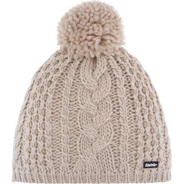 Czapka Afra Pompon MÜ Eisbar - beżowa