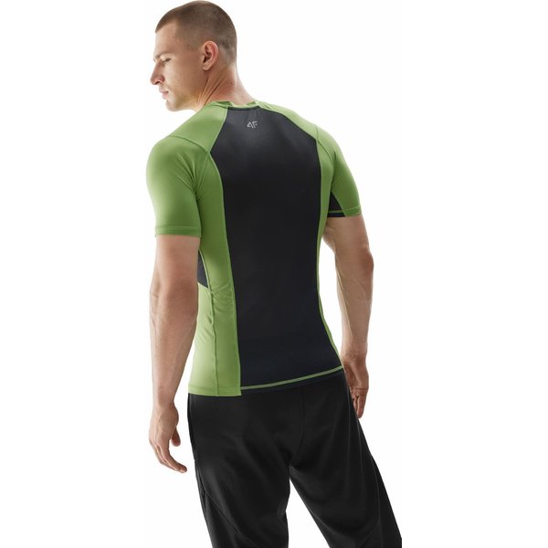Koszulka męska 4FAW23TFTSM437 4F - zielony