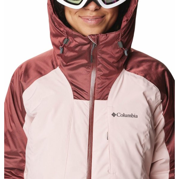Kurtka narciarska damska Sweet Shredder II Insulated Columbia - Dusty Pink, Beetroot Sheen