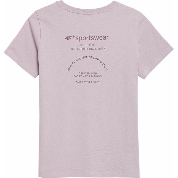 Koszulka damska 4FSS23TTSHF337 4F - beżowa