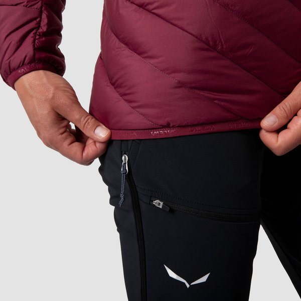 Kurtka puchowa damska Brenta Salewa - etruscan red