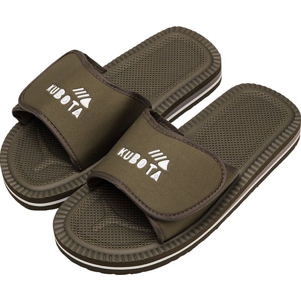 Klapki Rzep Kubota - khaki