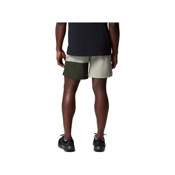 Spodenki męskie Hike Color Block Columbia - Safari/Greenscape