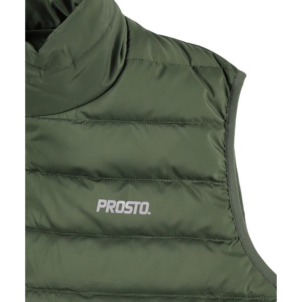 Kamizelka puchowa męska Vest Ultralight Prosto - Dark Green