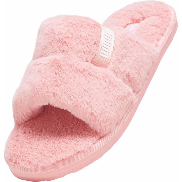 Klapki futrzane Fluff Solo Wm's Puma - różowy