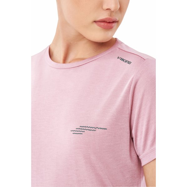Koszulka damska Morain Viking - różowa