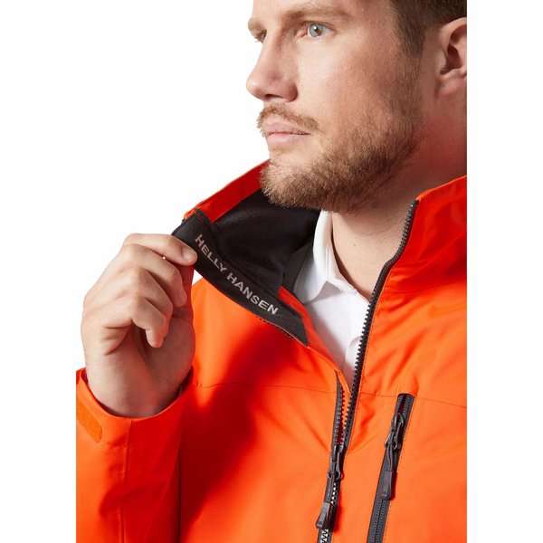 Kurtka męska Crew Midlayer 2.0 Helly Hansen - pomarańczowa
