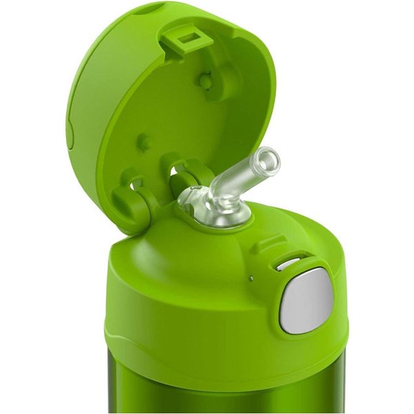 Termos FunTainer ze słomką 355ml Thermos - limonkowy