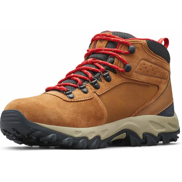 Buty trekkingowe Newton Ridge Plus II Suede Wp Columbia - Elk, Mountain Red