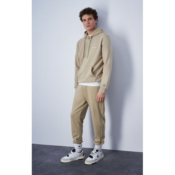 Spodnie dresowe męskie Minimal C Logo Joggers Legacy Champion - beżowe