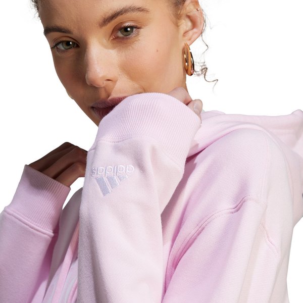 Bluza damska Essentials Linear Adidas - różowy