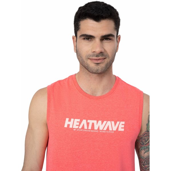 Bezrękawnik męski 4FSS23TTSHM357 4F - różowa