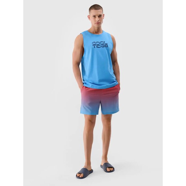 Bezrękawnik męski TSLEM123 4F - niebieski