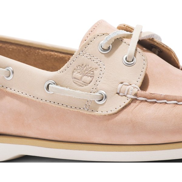 Buty, mokasyny Classic Boat 2-Eye Timberland - różowe