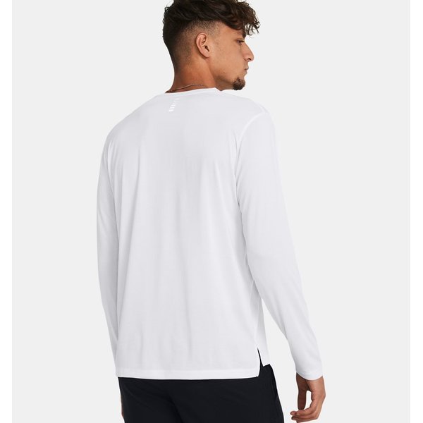 Longsleeve męski Launch Under Armour - White / Reflective