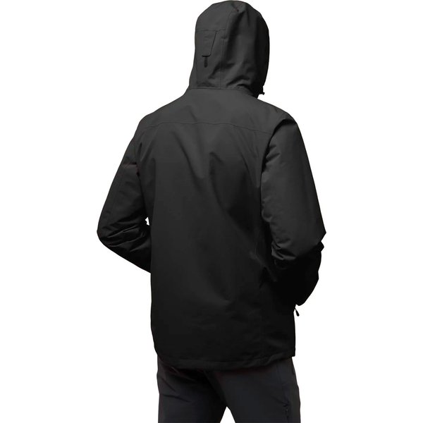Kurtka męska 3w1 Altenberg Jack Wolfskin - Black
