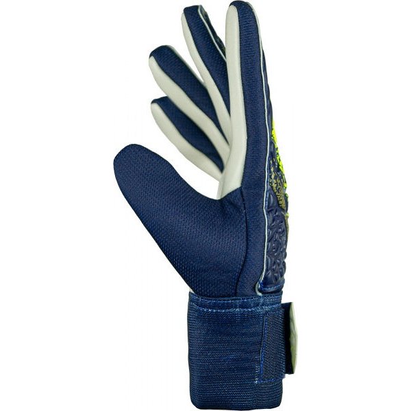 Rękawice bramkarskie Attrakt Starter Latexfree Solid Reusch - premium blue/yellow