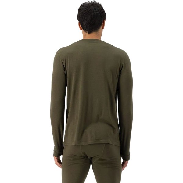 Longsleeve męski Cascade Flex 200 Mons Royale - Dark Olive