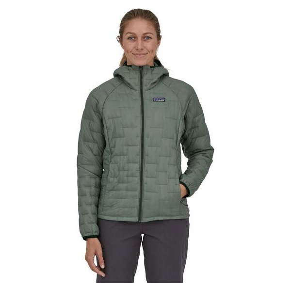 Kurtka damska Micro Puff Patagonia - zielona