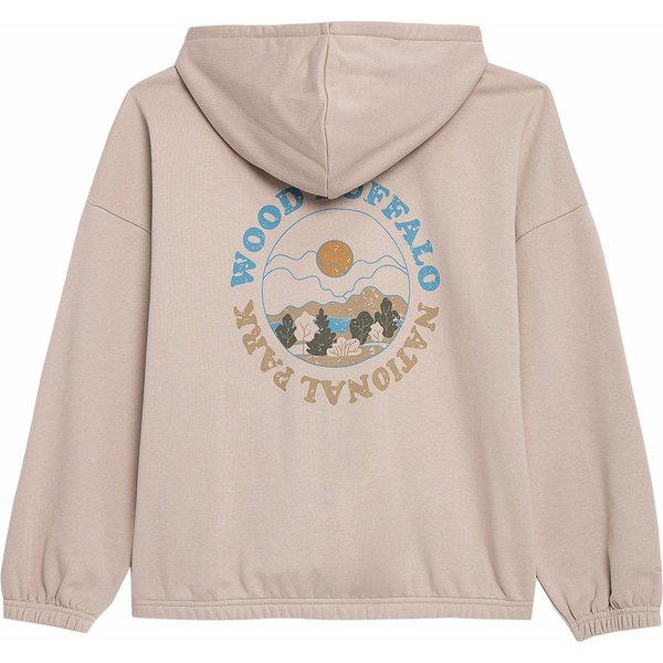 Bluza damska OTHAW23TSWSF0737 Outhorn - jasny róż