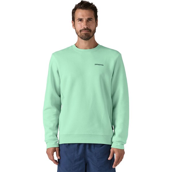 Bluza unisex Fitz Roy Icon Uprisal Crew Patagonia - Rinsed Green