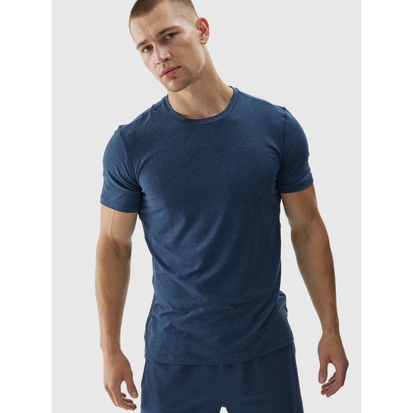 Koszulka męska TFTSM1003 4F - granat melanż