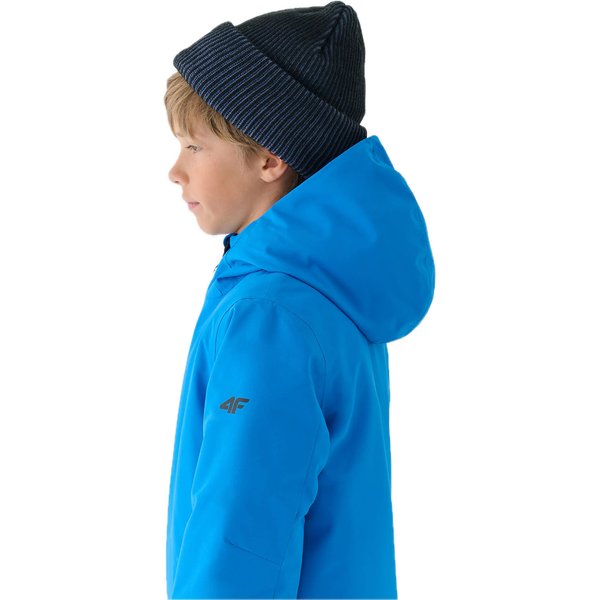 Kurtka narciarska chłopięca TTJAM532 4F - niebieski