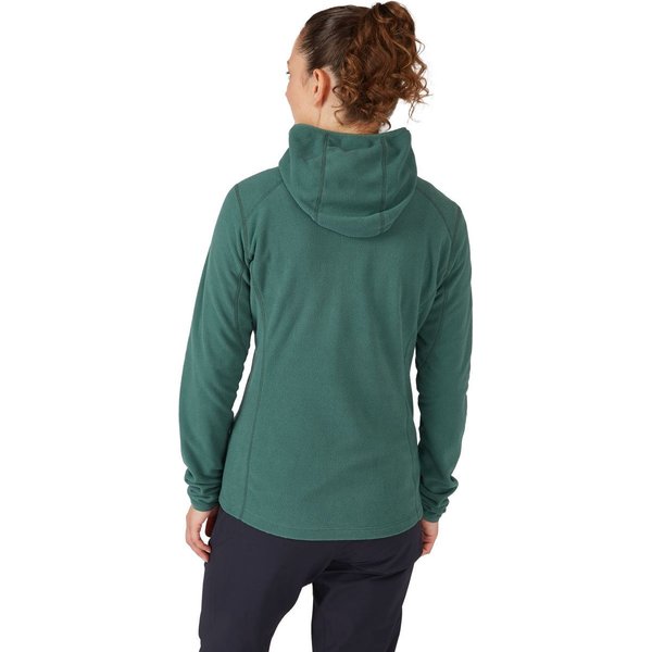 Polar damski Tecton Hoody Rab - Green Slate